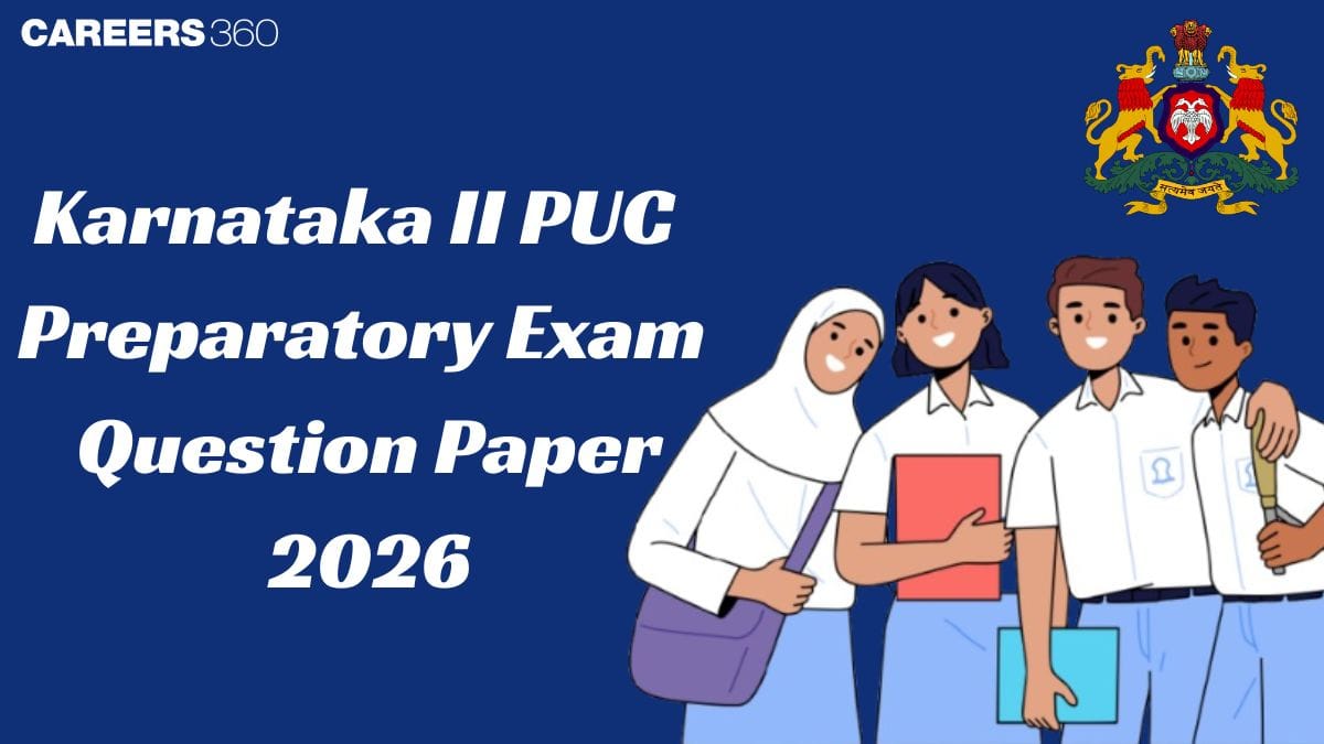 Karnataka 2nd PUC Preparatory Exam Question Paper 2026: Download Answer Key PDF
